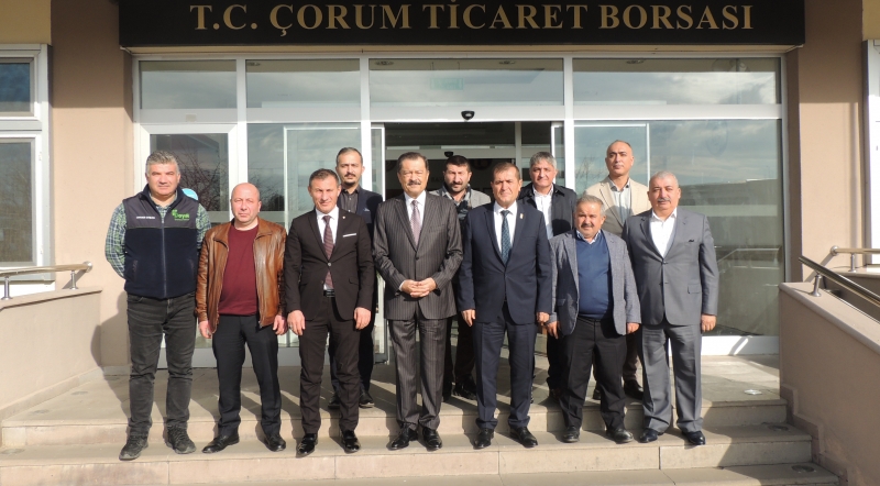 Visit to our Stock Exchange by Lütfullah Kayalar and Mustafa Özbayram