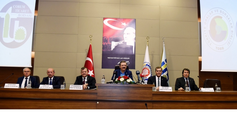 Türkiye Odalar ve Borsalar Birliği (TOBB) Başkanı M. Rifat Hisarcıklıoğlu'nun Katılımı İle İstişare Toplantısı Düzenlendi